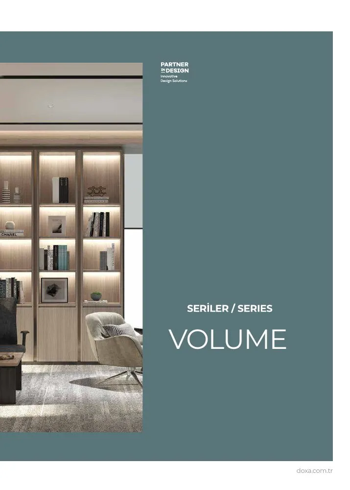 VOLUME Chefzimmer-Serie - Doxa - Chefzimmermöbel | Çağrı Ofis