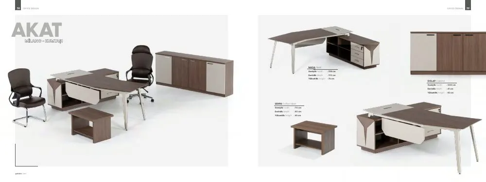 AKAT Chefzimmer-Serie — Goldsit