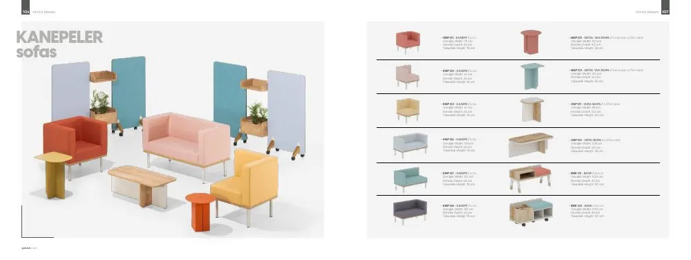 ENJOY KANEPE SİSTEMLERİ Bürosofa - Goldsit - Bürosofas | Çağrı Ofis