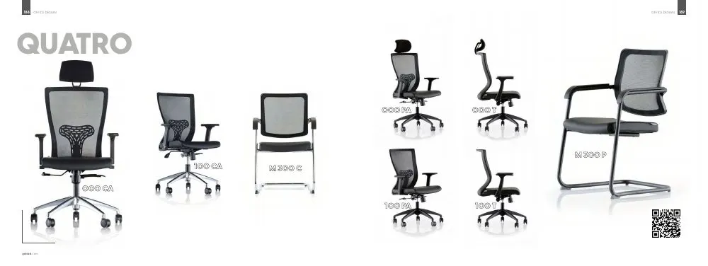 QUATRO Bürostuhl — Goldsit